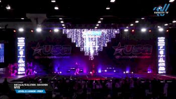 Nor Cal Elite All Stars - San Ramon - Nyx [2025 L2.1 Junior - PREP Day 1] 2025 USA All Star Cheer Super Nationals