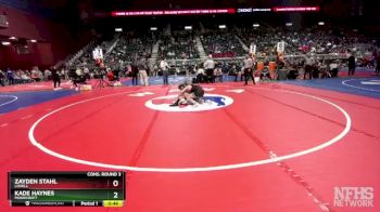 2A-120 lbs Cons. Round 3 - Zayden Stahl, Lovell vs Kade Haynes, Moorcroft