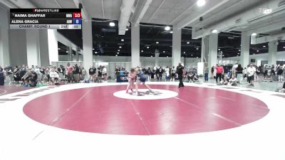 Champ. Round 1 - Nevaeh Flemmons, Arizona vs Alexis Kirkland, Bonneville Wrestling Club