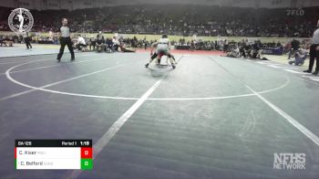 6A-126 lbs Quarterfinal - Christian Belford, EDMOND NORTH vs Cameron Kiser, PONCA CITY