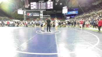 195 lbs Rnd Of 64 - Seth Gallego, Oregon vs Kasey Gish, Wisconsin