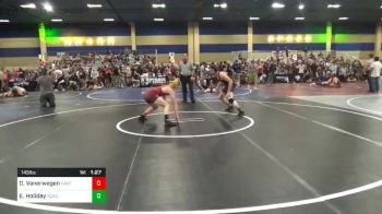 Match - Dylan Vanerwegen, Castro Valley vs Elijah Holiday, Academy Of Wrestling