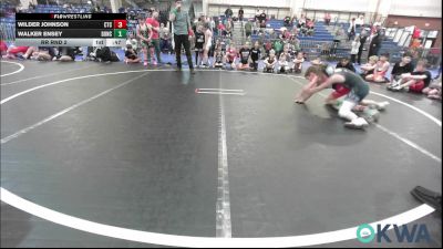 75 lbs Rr Rnd 2 - Wilder Johnson, Comanche Takedown Club vs Walker Ensey, Duncan Demon Wrestling