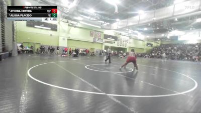 235 lbs Semifinal - Athena Cepeda, Van Nuys vs Alissa Placido, FREMONT