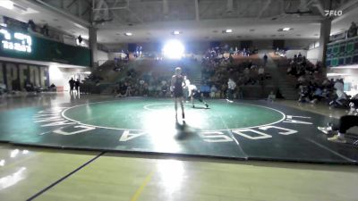 132 lbs 1st Place Match - Tyler Vanbebber, Temecula Valley vs Charles Collins, Carlsbad