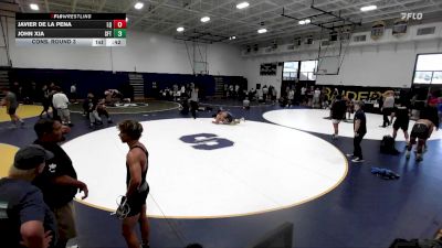 190 lbs Cons. Round 3 - John Xia, Rowland High School vs Javier De La Pena, La Quinta