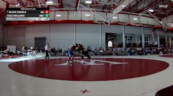 285 lbs Cons. Round 1 - Blake Daniels, Adrian vs Cole Mullenix, Case Western Reserve