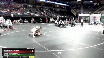 113 Class 3 lbs Cons. Semi - Manny McCauley, Warrenton vs Landon Westfall, Kearney