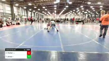 145 lbs Consi Of 32 #2 - Zachary Parker, CA vs Tyler Jones, ID