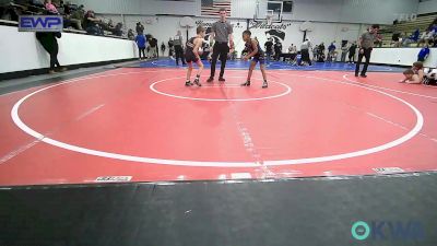 70-75 lbs Final - Kayson Diggs, HURRICANE WRESTLING ACADEMY vs Ryker Hushbeck, Verdigris Youth Wrestling