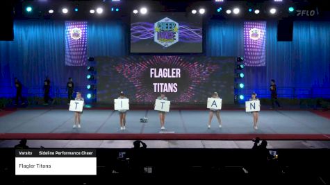 Flagler Titans [2022 Varsity Sideline Performance Cheer] 2022 Pop Warner National Cheer & Dance Championship