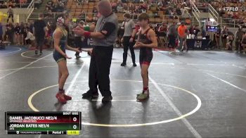 88 lbs 1st Place Match - Jordan Bates Ne1/4, ATG vs Daniel Jacobucci Ne2/4, Upgraded Industries