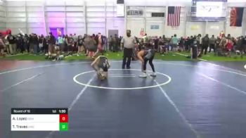 95 lbs Round Of 16 - Aj Lopez, Grindhouse WC vs Tyler Traves, Virginia Wrestling Academy