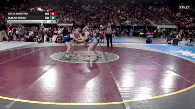 120 lbs Cons. Round 1 - Katie Knighten, Skyline vs Jazlan Wood, Sugar-Salem