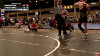 141 lbs Rd Of 16 - Nash Singleton, Oregon State vs Lorenzo Frezza, Columbia