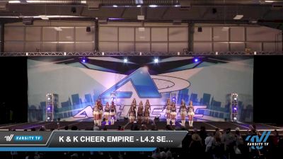 K & K Cheer Empire - L4.2 Senior - D2 [2023 Notorious 4:46 PM] 2023 Athletic Championships Mesa Nationals
