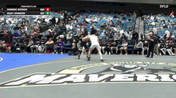 190 lbs Quarterfinal - Dominic Dotson, Poway vs Riley Johnson, Omaha Skutt Catholic