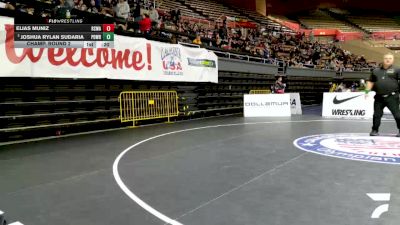 Intermediate Boys - 53 lbs Champ. Round 2 - Rome Cruz, Savage House Wrestling Club vs David J. Villa, III, Southwest Stallions Wrestling Club