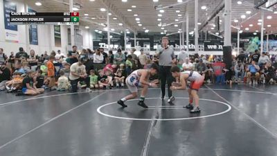 105 lbs Semifinal - Cade Brown, Apache - EL vs Jackson Fowler, Dueling Bandits - EL