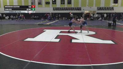 149 lbs Consi Of 16 #2 - Brandon Sauter, Franklin & Marshall vs Cam Ice, Hofstra-unattatched
