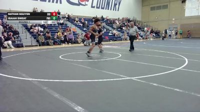 155-163 lbs Round 1 - Isaiah Sweat, Peninsula Wrestling Club vs Nathan Nguyen, Southridge High School