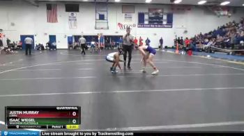 125 lbs Quarterfinal - Justin Murray, Loras vs Isaac Wiegel, Wisconsin-Platteville