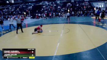 104-113 lbs Champ. Round 1 - Chasey Karabell, Eagle Crest Wrestling Club vs Jazmin Haller, Norfolk Girls