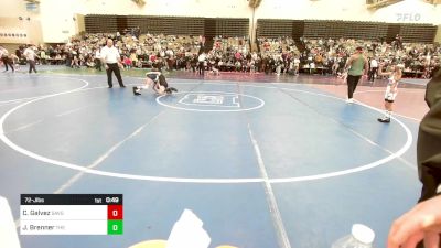 72-J lbs Consi Of 8 #2 - Chase Galvez, Savage Wrestling Academy vs James Brenner, The Hunt