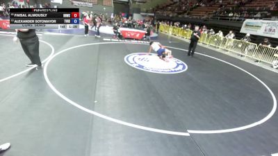 157 lbs Cons. Semis - Faisal Almously, Rocklin Rampage Wrestling Club vs Alexander Sotomayor, Temecula Valley High School Wrestling