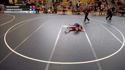 86 lbs Quarters - Declan Moody, WI vs Lincoln Schuelke, MN