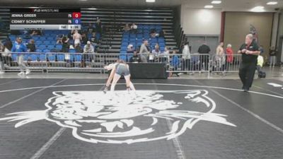 100 lbs Consi Of 4 - Jenna Greer, PA vs Cidney Schaffer, PA