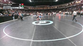 5A 113 lbs Cons. Round 1 - Max Romero, West Mesa vs Daniel Corona, Rio Grande