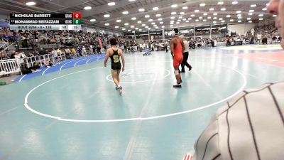6 - 138 lbs Cons. Round 2 - Nicholas Barrett, Grassfield vs Mohammad Beitazzam, Oscar Smith