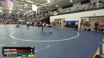 157 lbs Cons. Round 4 - Cooper Kuehn, Somerset vs Connor Weber, St. Croix Falls