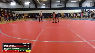 285 lbs Cons. Round 4 - Quincy Long, Diplomat Wrestling Club vs Nathaniel Manarin, Messiah