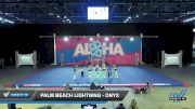 Palm Beach Lightning - ONYX [2022 L5 Senior Open Coed Day 2] 2022 Aloha Kissimmee Showdown DI/DII