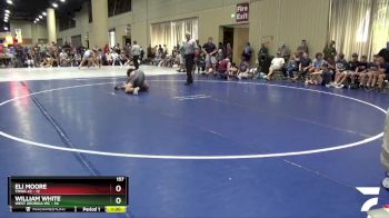 157 lbs Quarters & 3rd Wb (32 Team) - Eli Moore, TNWA #2 vs William White, West Georgia WC