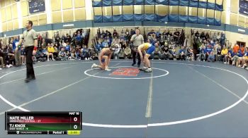 144 lbs Semis & Wb (16 Team) - Tj Knox, East Noble vs Nate Miller, Greenfield Central