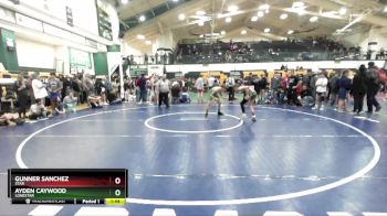 110 lbs 1st Place Match - Ayden Caywood, Lonestar vs Gunner Sanchez, Star