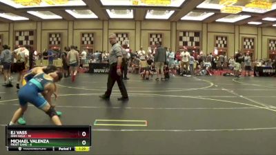 107 lbs Round 3 (6 Team) - EJ Vass, Ohio Gold vs Michael Valenza, Frost Gang