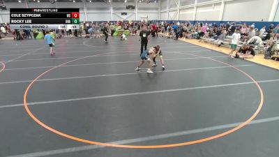 80 lbs Cons. Round 3 - Cole Szypczak, Unattached vs Rocky Lee, Unattached