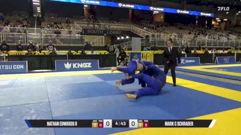 Mark C Schrader vs Nathan Edwards II 2025 Pan Jiu Jitsu IBJJF Championship