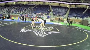 Girls-100 lbs Cons. Round 3 - Delaine Youngs, Reading Hs Girls vs Evangeline Lisik, Heritage Hs Girls