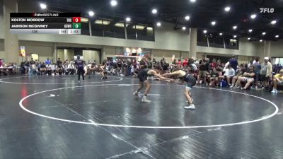 126 lbs Round 5 (6 Team) - Jamison Mcgivney, Gulf Coast WC vs Kolton Morrow, Team North Sip