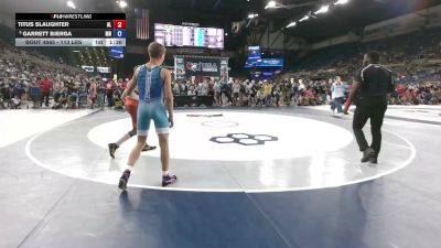 113 lbs Champ. Rd Of 64 - Titus Slaughter, Alabama vs Garrett Bjerga, Minnesota