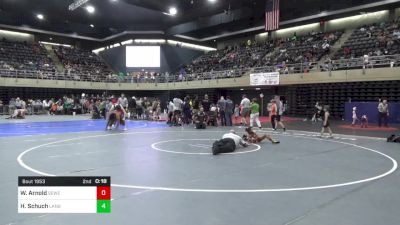 48 lbs Consi Of 8 #2 - Wes Arnold, Sewell vs Hunter Schuch, Langhorne