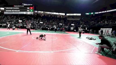 65 lbs Champ. Round 1 - Boone Reynolds, PWCA vs Graham Caudill, FDMA