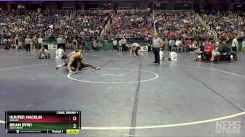 3A 165 lbs Cons. Round 1 - Hunter Macklin, Dudley vs Brian Byrd, Oak Grove