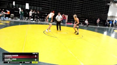 165 lbs Cons. Round 2 - Daniel Long, Adams State vs Zander Baker, Wayne State