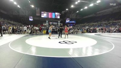 115 lbs Cons. Rd Of 16 - Cadence Christensen, IA vs Iris Reitz, PA